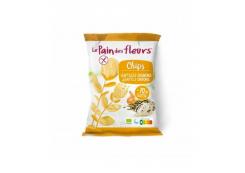 Le pain des fleurs - Organic lentil and onion chips 50g