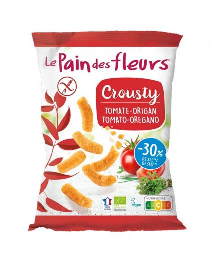 Le pain des fleurs - Crousty Bio de tomate y orégano 75g