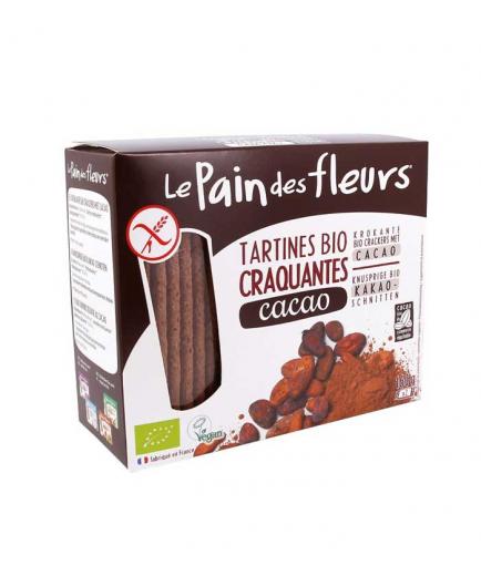 Le pain des fleurs - Pan crujiente bio con cacao