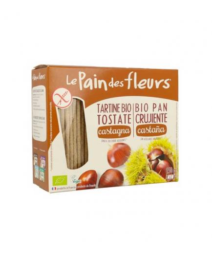 Le pain des fleurs - Pan crujiente bio con castaña 150 g