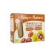 Le pain des fleurs - Bio crisp bread with chestnut