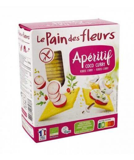 Le pain des fleurs - Organic crunchy bread with coconut and curry