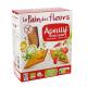 Le pain des fleurs - Organic crunchy bread with tomato and paprika