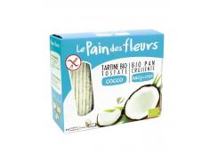 Le pain des fleurs - Tostada crujiente de coco Bio 150g