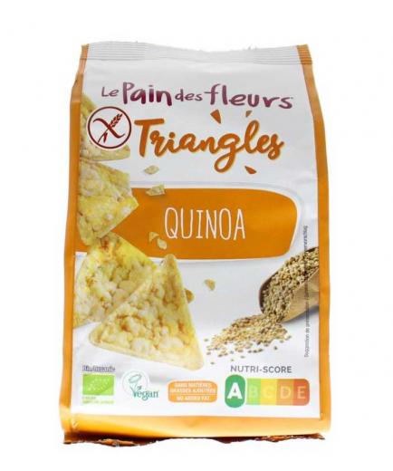 Le pain des fleurs - Corn and quinoa triangles