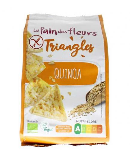 Le pain des fleurs - Triángulos de maíz y quinoa