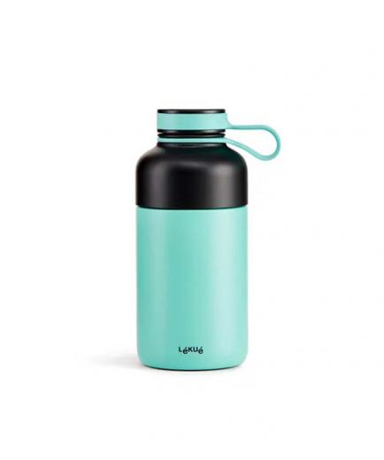 Lékué - To Go Isothermal Bottle - Turquoise - 300ml