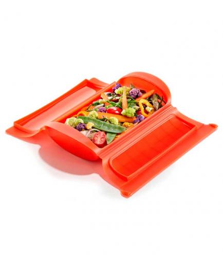 Lékué - Red steam case - 1-2 people