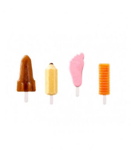 Lékué - Kit 4 iconic ice cream molds