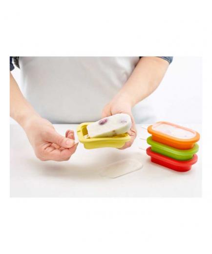 Lékué - Kit 4 stackable popsicle molds
