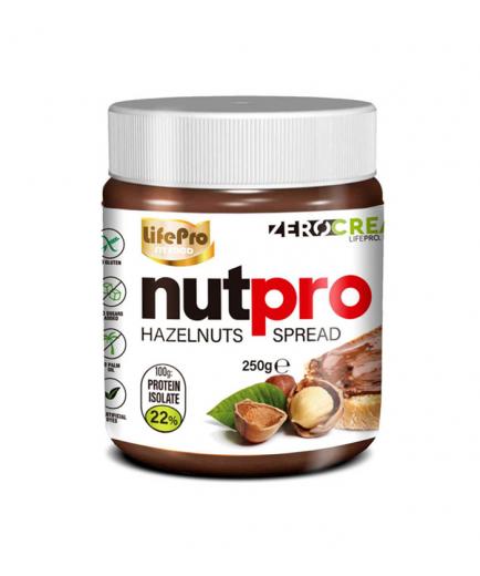 Life Pro Fit Food - Crema proteica 250g - Cacao con avellanas sin azúcares añadidos