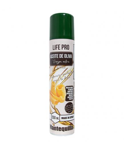 Life Pro Fit Food - Extra virgin olive oil cooking spray 250ml - Butter flavor