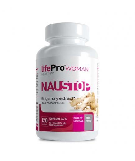Life Pro - Naustop 120 capsules - Ginger