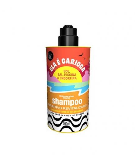 Lola Cosmetics - *Ela É Carioca* -  Champú nutritivo revitalizante 500ml