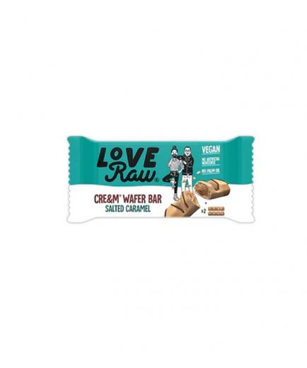 Love Raw - Vegan wafers filled with salted caramel - 45g