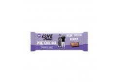 Love Raw - Vegan milk chocolate bar 30g - Smooth Chocolate