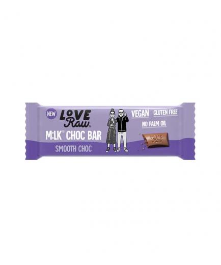 Love Raw - Vegan milk chocolate bar 30g - Smooth Chocolate
