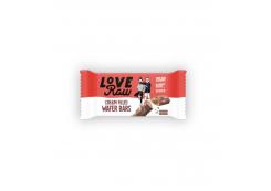 Love Raw - Barritas Cre&m wafer veganas - Crema de avellana y chocolate