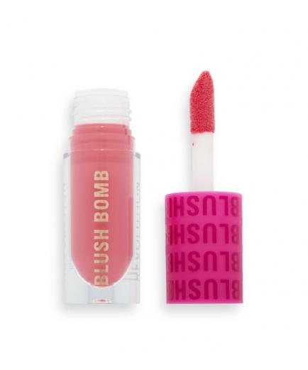 Revolution -  Colorete líquido Blush Bomb - Savage Coral