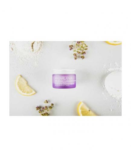Matarrania - Deodorant cream without bicarbonate Bio 30ml - Lemon and thyme
