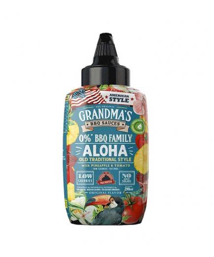 Max Protein - Barbecue Sauce 0% Grandma's BBQ Sauces Aloha 290ml - Hawaiian Style with pineapple and tomato