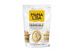 Mona Lisa - White chocolate covered cereal balls 800g - White chocolate crispearls