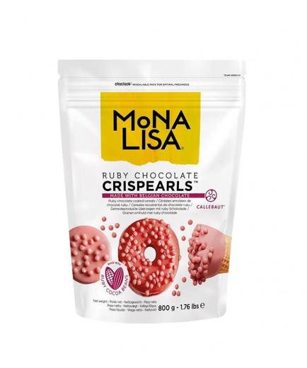 Mona Lisa - Milk chocolate coated cereal balls 800g - Ruby chocolate crispearls