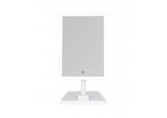 MQBeauty - Rechargeable Vanity Mirror with Dimmable LED Lighting - White