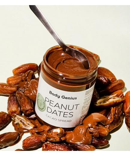 Body Genius - Peanut, cocoa and date cream 300g