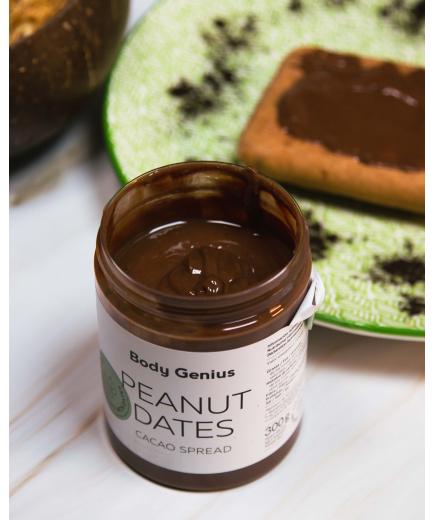 Body Genius - Peanut, cocoa and date cream 300g