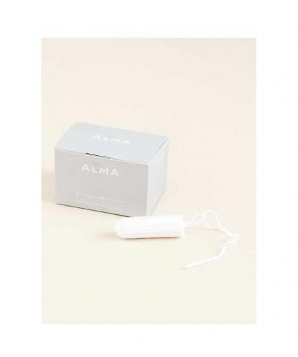 MyALMA - Tampons without applicator 100% organic cotton 14pc - Super