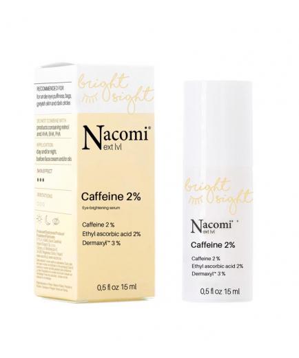 Nacomi - *Next Level* - Caffeine 2% illuminating eye contour serum