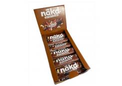 Nakd - Caja de 18 barritas energéticas veganas y sin gluten - Cacao