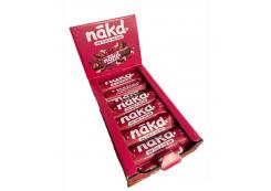 Nakd - Box of 18 vegan and gluten-free energy bars - Raspberries