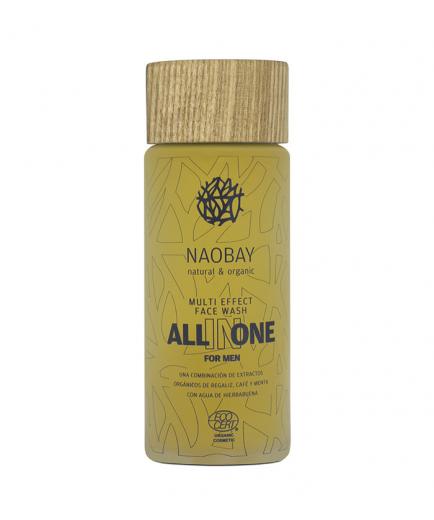 Naobay - Gel limpiador facial para hombre All in One