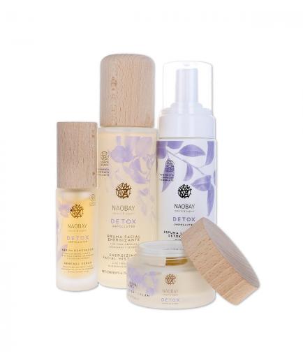 Naobay - Set de cuidado facial natural, detox y antipolución