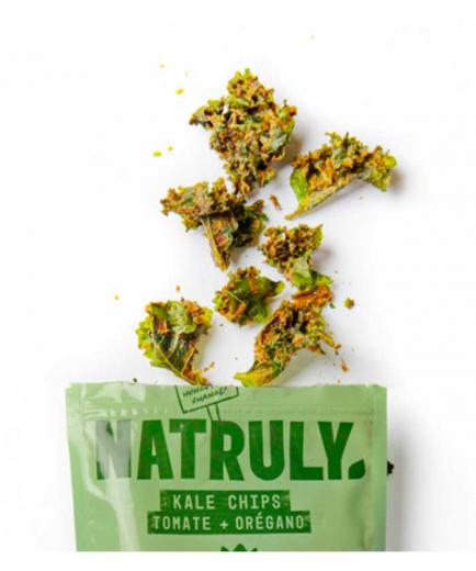 Natruly - Chips de kale 30g - Tomate y orégano