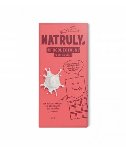 Natruly - Chocolate 72% Chocolicious 85g - With milk
