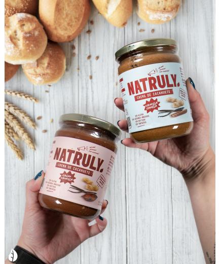 Natruly - 100% natural peanut butter 500g - Vanilla and cinnamon