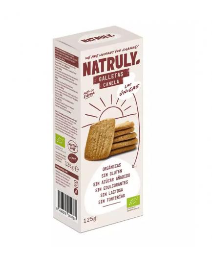 Natruly - Galletas sin gluten Bio - Canela