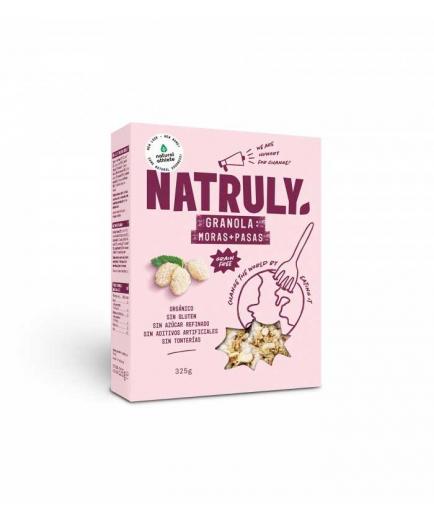 Natruly - Granola de frutos secos y semillas Bio 325g - Moras y pasas