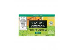 Natur Compagnie - Pastillas de caldo de verdura bio sin azúcar