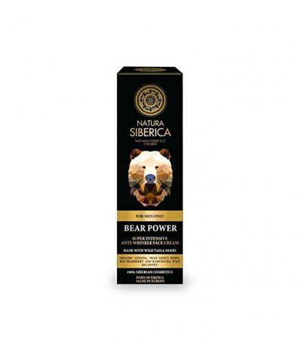 Natura Siberica - *For Men Only* - The power of the Bear - Anti-wrinkle cream 50ml