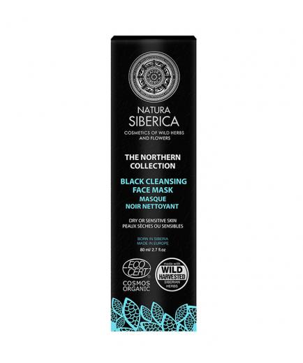 Natura Siberica - Black facial cleansing mask - Dry or sensitive skin