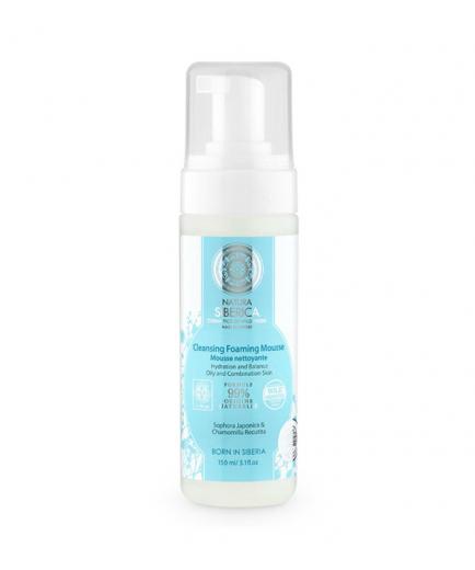 Natura Siberica - Mousse foaming cleansing for oily or mixed skin - Hydration and balance