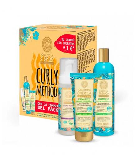 Natura Siberica - Pack método curly Oblepikha