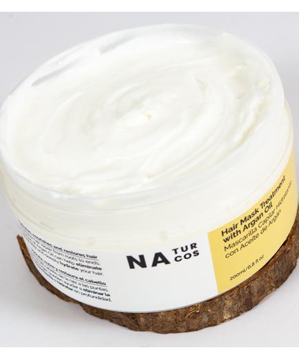 Naturcos - Mascarilla Capilar Hidratante con Aceite de Argán 200ml