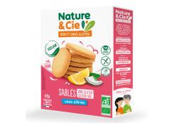 Nature & Cie - Galletas sin gluten de coco y limón 125g