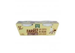 Naturgreen - Bio gluten-free rice dessert 2 x 125g - Cinnamon and lemon