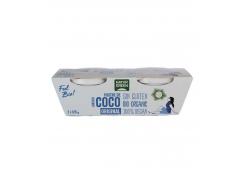 Naturgreen - Postre de coco sin gluten Bio 2 x 125g - Original